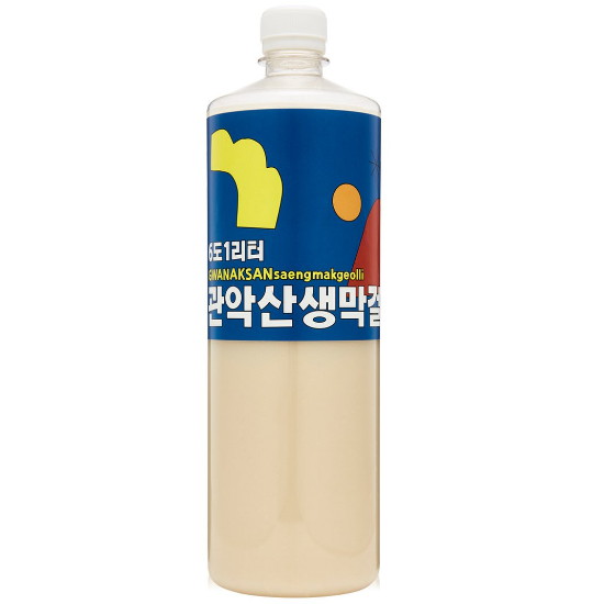 과천도가 관악산생막걸리 1L이미지입니다. 누르면 해당 게시물로 새창이동합니다.