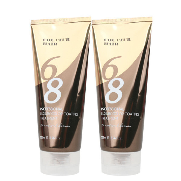  꾸띄르헤어 프로페셔널 럭셔리 컬러코팅 트리트먼트 200ml [2개]