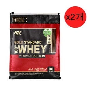 옵티멈뉴트리션 골드 스탠다드 100% 웨이 익스트림 밀크 초콜릿 2.56kg (2개)_이미지