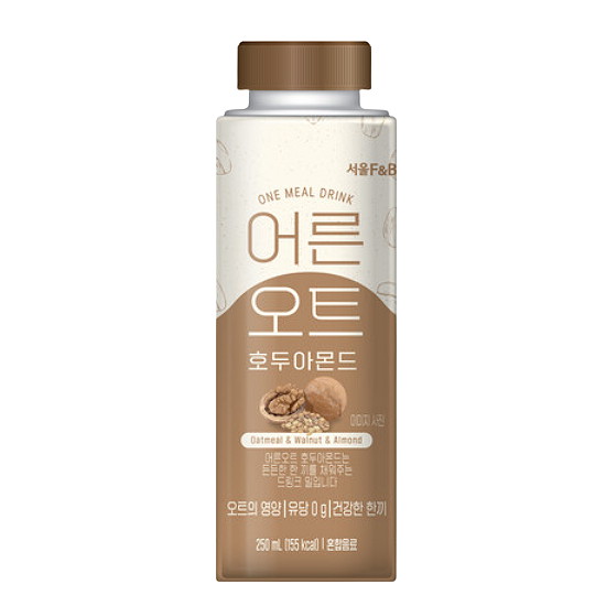 서울에프엔비 어른오트 호두 아몬드 250ml (24개)