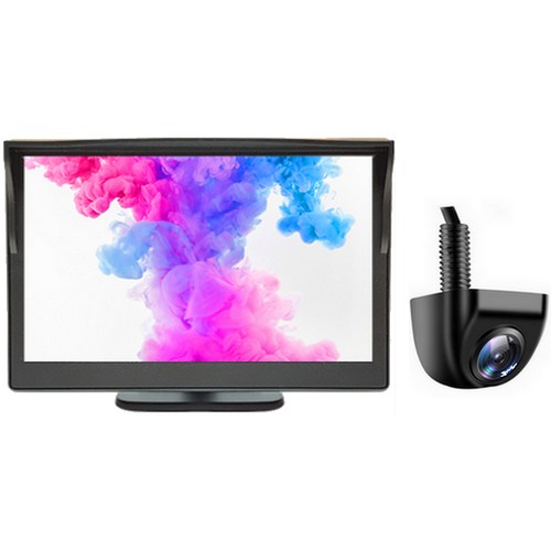 아이카 후방카메라 RCA-550 + 5인치 거치형 모니터 세트