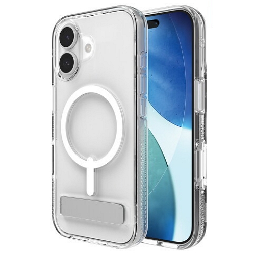 ZAGG 아이폰17 크리스탈 팰리스 스냅 킥스탠드 카메라버튼 케이스