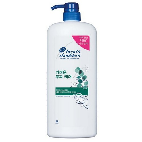 한국P&G 헤드앤숄더 가려운 두피케어 샴푸 1200ml (1개)