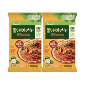 풀무원 지구식단 저당 볶음짬뽕 400g (2개)