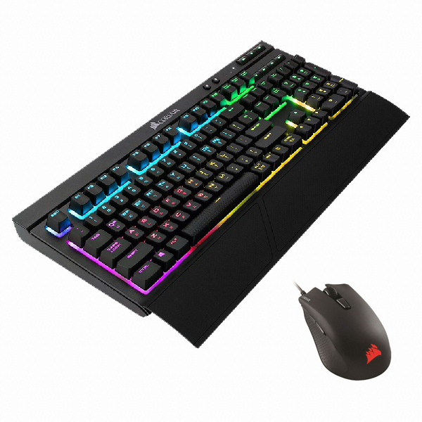 CORSAIR K68 RGB + HARPOON RGB (적축)