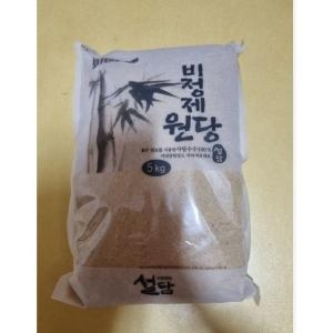 설담 비정제 원당 5kg (3개)
