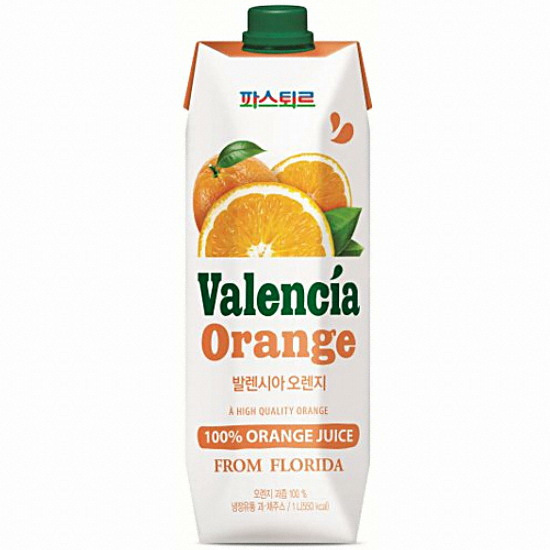 롯데푸드 파스퇴르 발렌시아 오렌지 1L (6개)