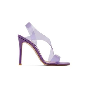 폴리스 Gianvito Rossi 퍼플 메트로 105 힐 샌들 241090F125003