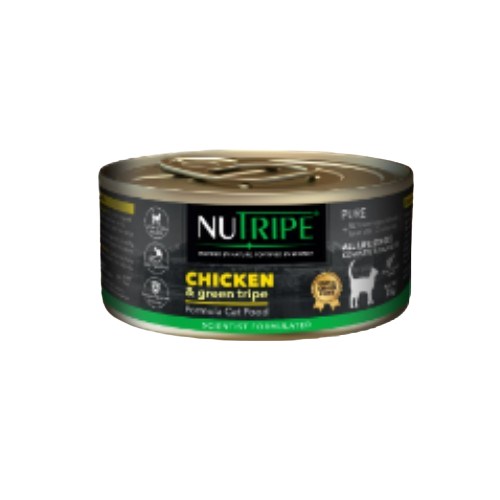 캣 퓨어 양고기&그린트라이프 캔 95g