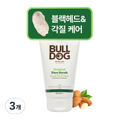 불독 오리지널 페이스 스크럽 125ml (3개)_이미지