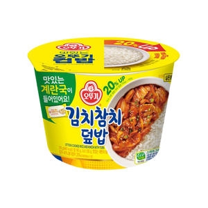 오뚜기 컵밥 김치참치덮밥 315g(+계란국) (4개)_이미지