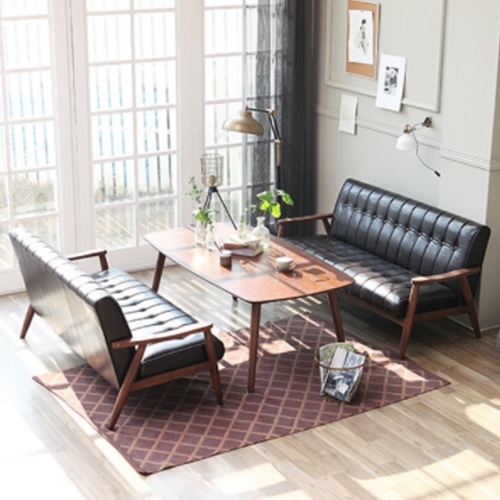 베스트리빙 피렌체 카페 테이블 1600 (3인소파2개)_이미지