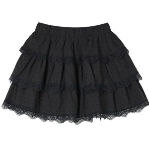 아이올리 LAP 레이스 미니 밴딩 스커트 AS2WS440_이미지