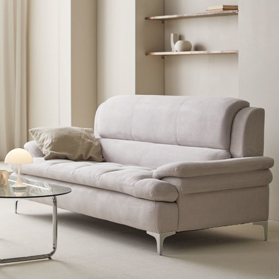 장인가구 콤마 기능성 아쿠아 패브릭 소파 3인용 (스툴별도)_이미지