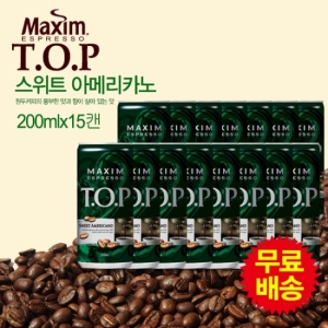 동서식품 맥심 에스프레소 티오피 스위트 아메리카노 200ml (15개)