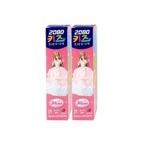 <b>2080</b> <b>키즈</b> 3스텝 미미 치약 75g