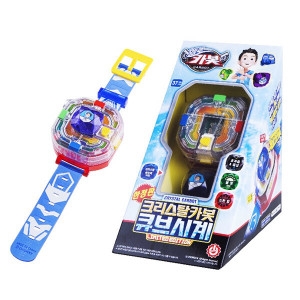 초이락컨텐츠컴퍼니 헬로카봇 크리스탈 큐브시계_이미지