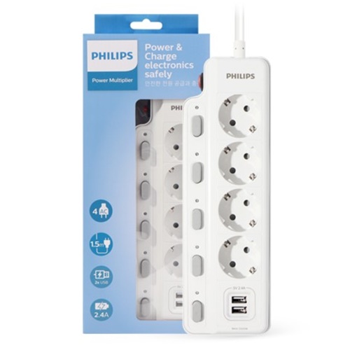 �ʸ��� 4�� 16A ��������ġ USB ���뷮 ��Ƽ��