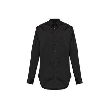 조르지오 GIORGIO ARMANI 라프리마 남성 셔츠 코튼 블렌드 8CGCCZ18 TZ517UC99 블랙 /12