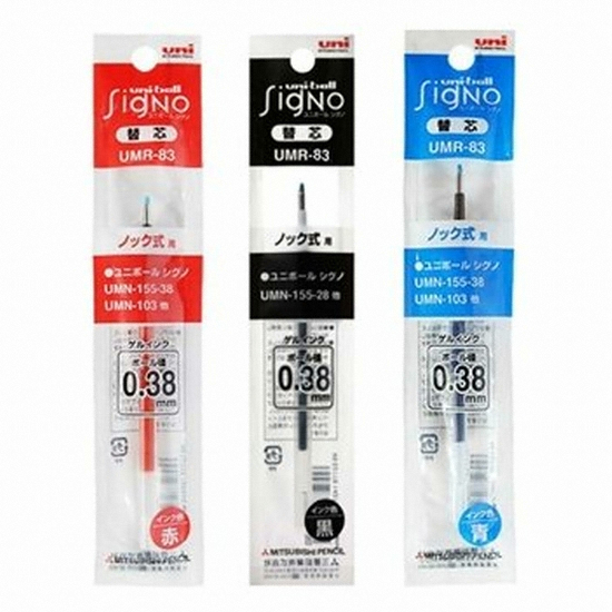미쓰비시 유니볼 시그노 UMR 83 리필심 0.38mm_이미지