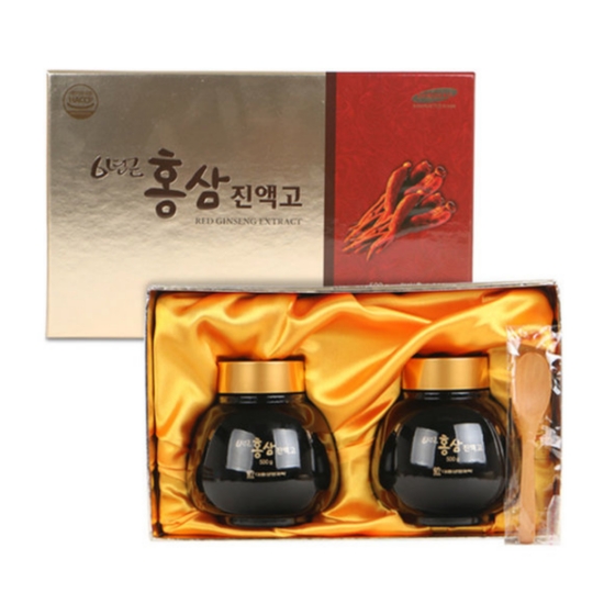 대웅생명과학 6년근 홍삼 진액고 500g 2개입 세트 (1개)