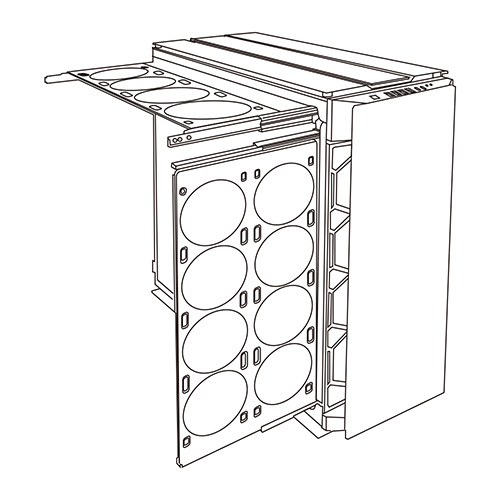 CORSAIR OBSIDIAN 1000D 4x 120mm Fan Tray