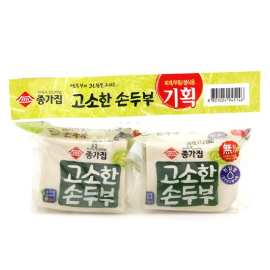대상FNF 종가집 고소한 손두부 300g (1개)_이미지