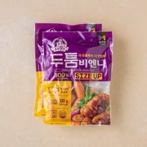 농협목우촌 주부9단 두툼비엔나 330g (2개)_이미지