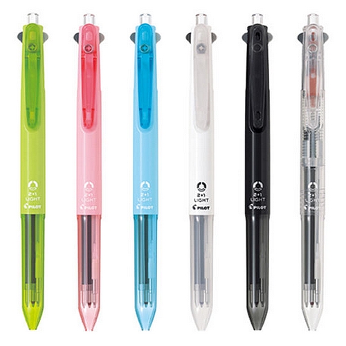 PILOT 닥터그립 라이트 BKHL 30R 2+1 멀티펜 0.7mm