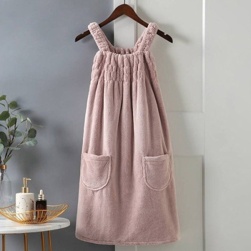 아이우먼 극세사원피스형샤워가운 DKR053M405 빅사이즈