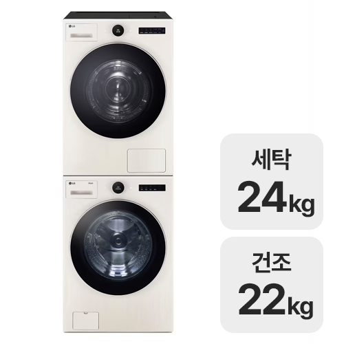 LG전자 트롬 오브제컬렉션 FX24ENE + RD22ESE