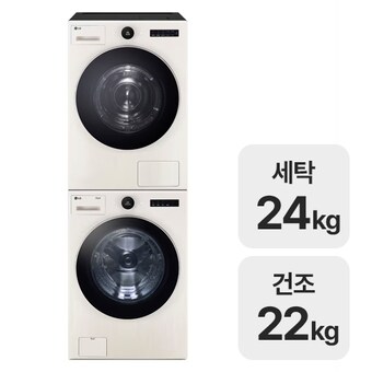 LG전자 트롬 오브제컬렉션 FX24ENE + RD22ESE