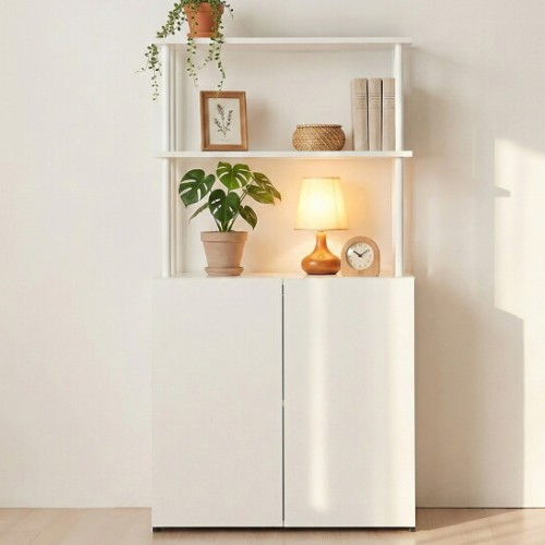 동서가구 아르케 E0 2단+선반 2단 책장 800