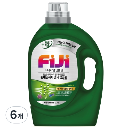피지(FIJI) 디나자임 딥클린 오리지널 2.7L (6개)_이미지