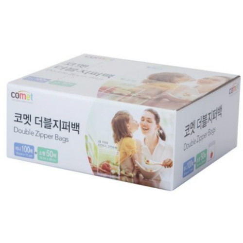 GS케미칼 마케마케 더블 지퍼백 미니100매 + 소형 50매_이미지