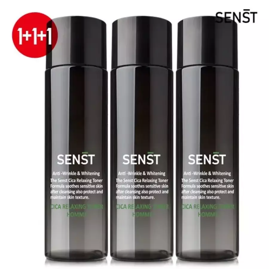 메디플라워 센스트 시카 릴렉싱 옴므 토너 200ml (3개)_이미지