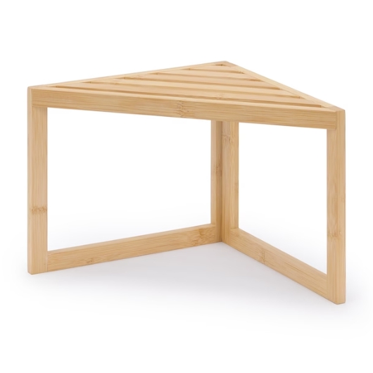 MUJI 1단 대나무 코너 선반 260_이미지