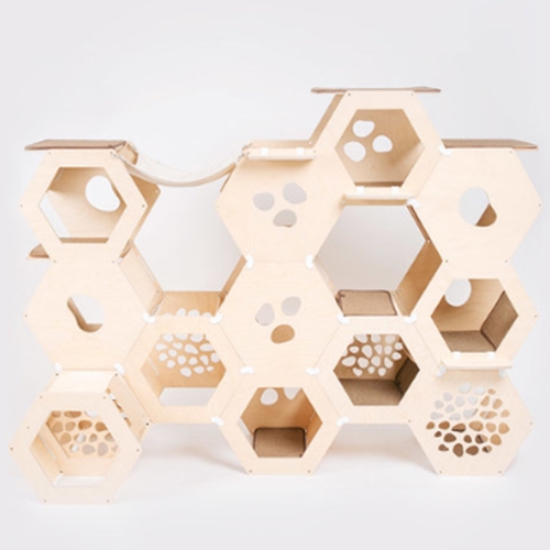 몬도미오펫 벌집캣타워 U6패키지이미지입니다. 누르면 해당 게시물로 새창이동합니다.