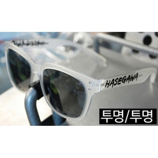 하세가와 편광 선글라스 (블랙 투명투명)