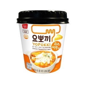 영풍물산 요뽀끼 치즈 떡볶이 컵 120g (4개)