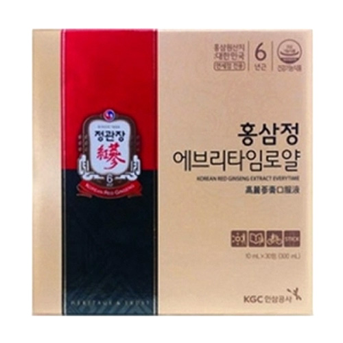 한국인삼공사 정관장 홍삼정 에브리타임 로얄 10ml 30포 (1개)