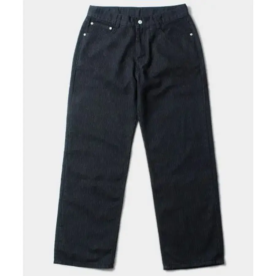 청바지 003 Railroad Denim Pants Black 151646