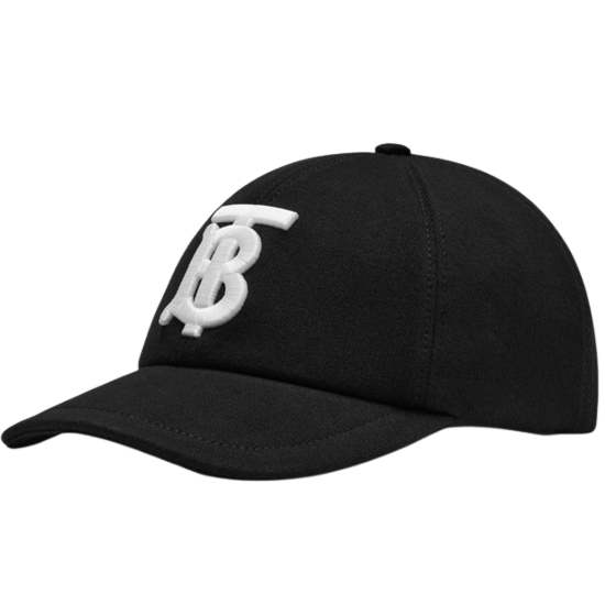버버리 남녀공용 모노그램 모티프 코튼 야구 모자_8038141_이미지