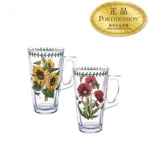 포트메리온 보타닉가든 톨 머그 글라스 380ml (2개)_이미지