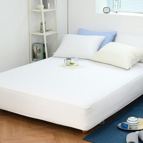 리빙홈 숨쉬는 생활 방수 매트리스 커버 (2개, 퀸 Q)_이미지