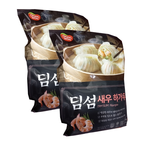 동원F&B 딤섬 새우하가우 1.2kg 2개