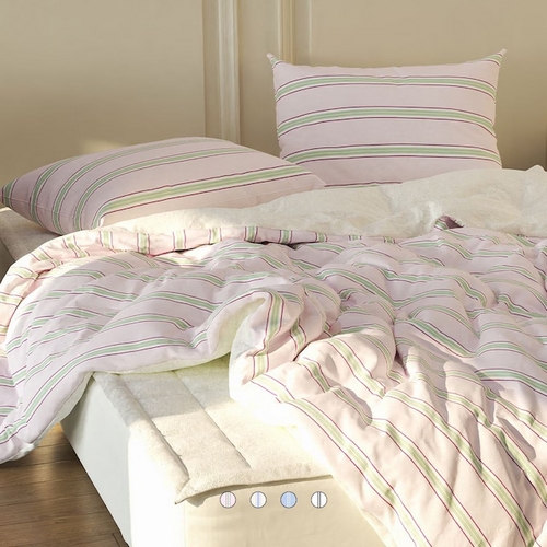 아망떼 머핀 먼지없는 무소음 장모 극세사 차렵이불 패드세트