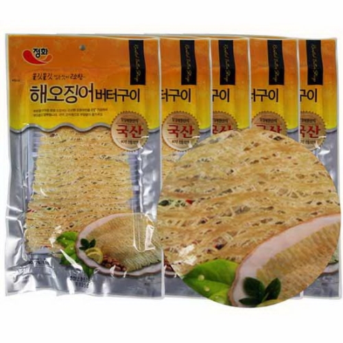 정화식품 해오징어 버터구이 35g (5개)_이미지
