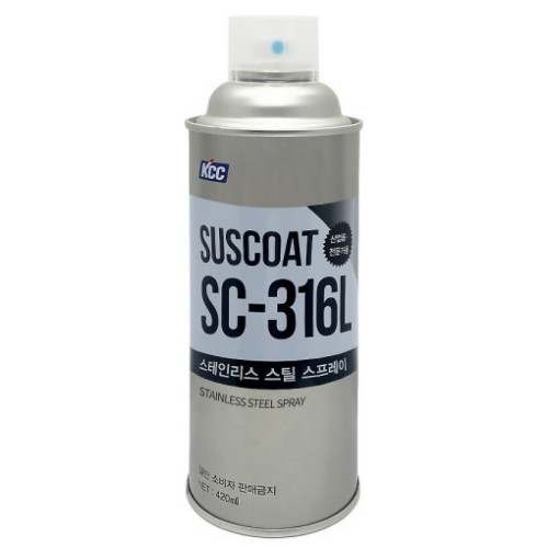 KCC 서스코트 스테인리스 스프레이 420ml (1개)_이미지