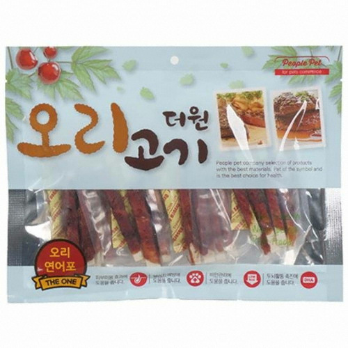피플펫 더원 오리고기 연어포 300g
